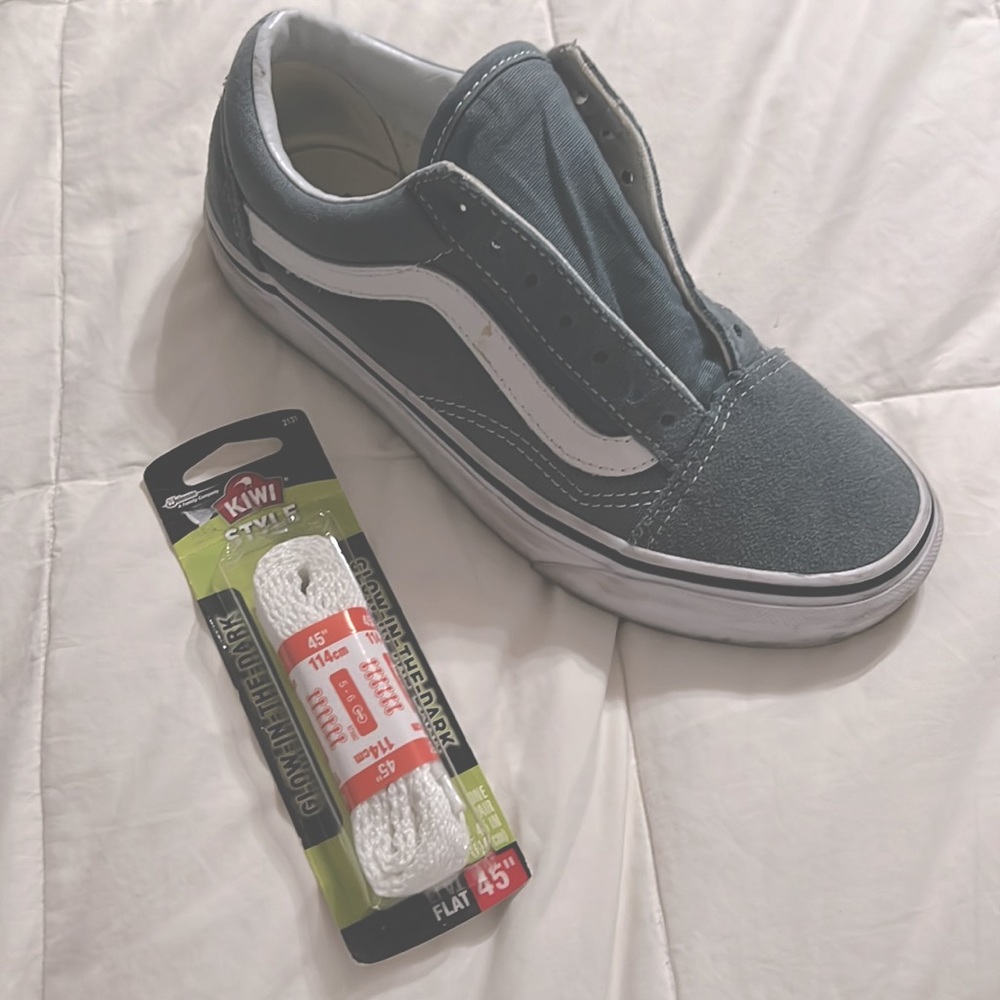 VANS Classic Blue Suede Womens size 5.0 / Mens size 3.5